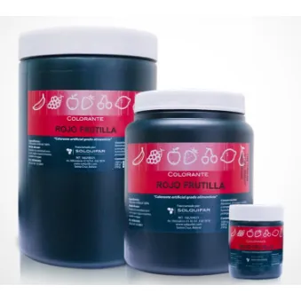 COLORANTE VEGETAL ROJO FRUTILLA X 30 G - Ecofarma